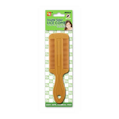 DOUBLE SIDED LICE COMB WITH HANDLE