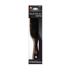 WOODEN WAVE BRUSH WITH BOAR BRISTLES