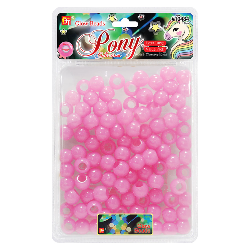 EXTRA LARGE GLOW ROUND BEADS VALUE PACK