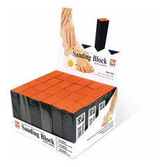 SANDING BLOCK ORANGE 24 PCS (MEDIUM COARSE)
