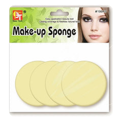 4PK ROUND CREAM MAKE-UP SPONGE