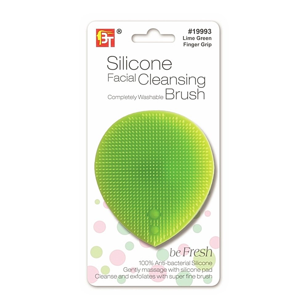 SILICONE FACIAL CLEANSING BRUSH LARGE FINGER GRIP