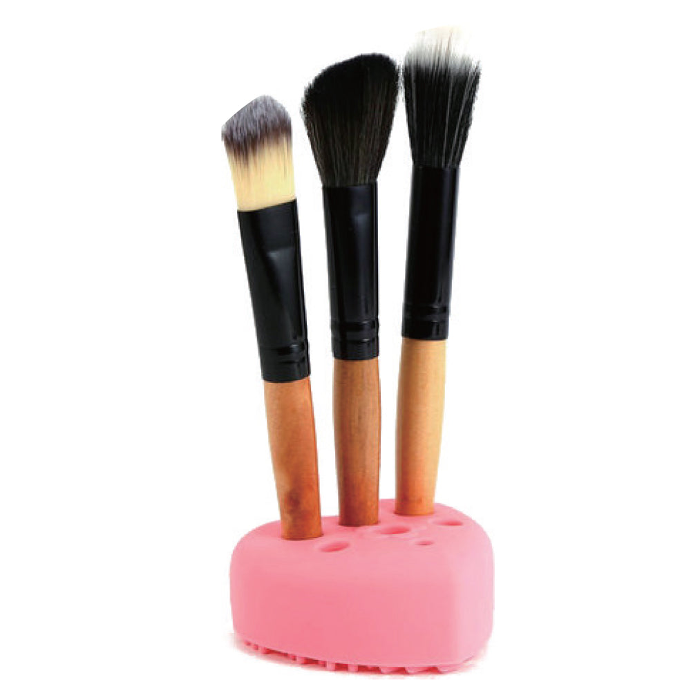 SILICONE MAKEUP BRUSH CLEANER HEART