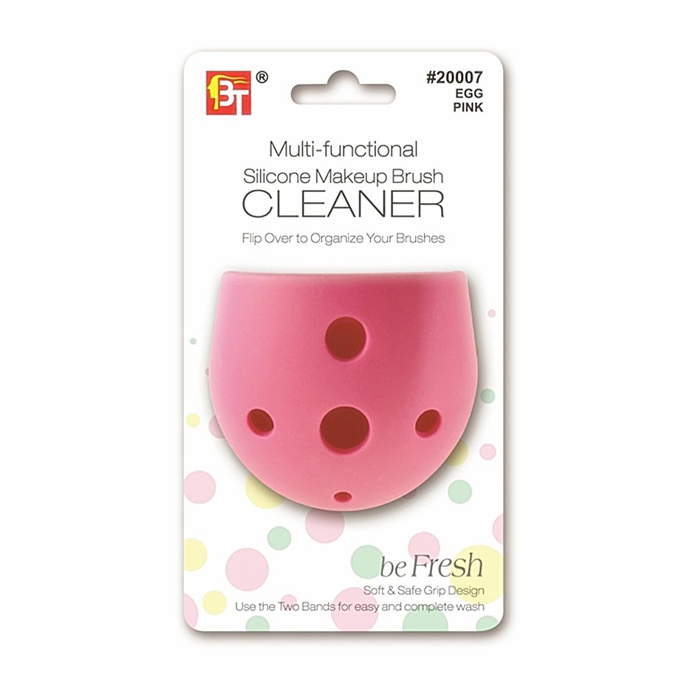 SILICONE MAKEUP BRUSH CLEANER EGG