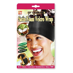 Satin Foam Velcro Wrap - Coconut Oil Treated