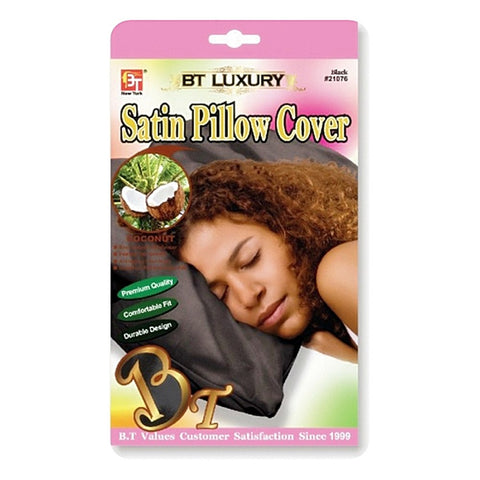 Satin Pillow Cover - Coconut Oil Treated