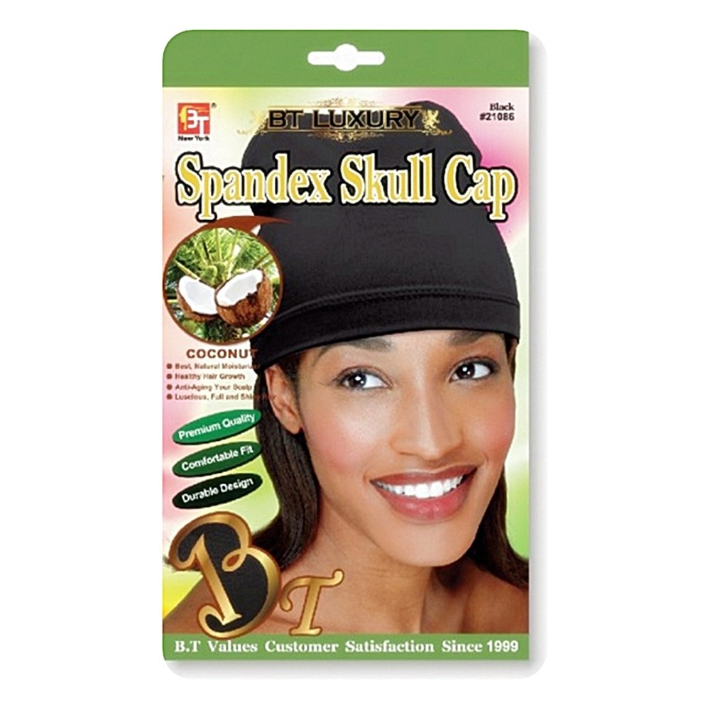 WOMAN SPANDEX SKULL CAP - Coconut Oil Treated