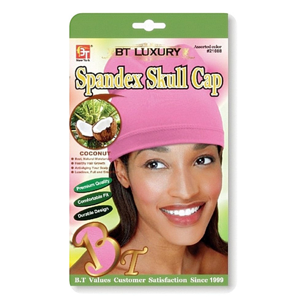 WOMAN SPANDEX SKULL CAP - Coconut Oil Treated