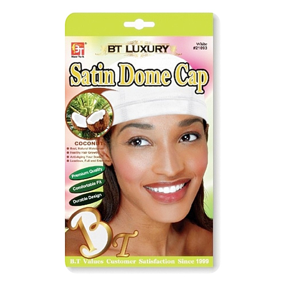 WOMAN SATIN DOME CAP - Coconut Oil Treated