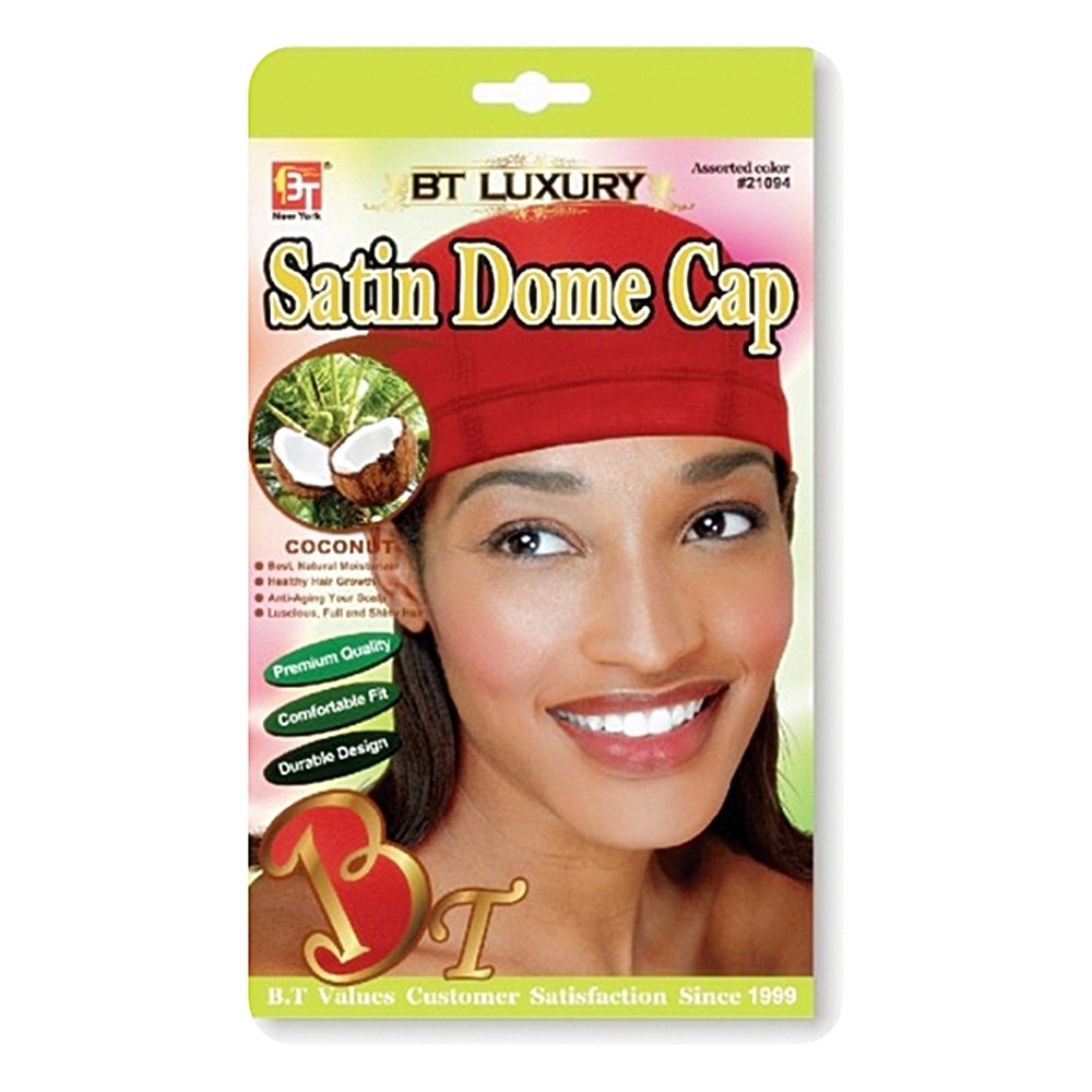 WOMAN SATIN DOME CAP - Coconut Oil Treated