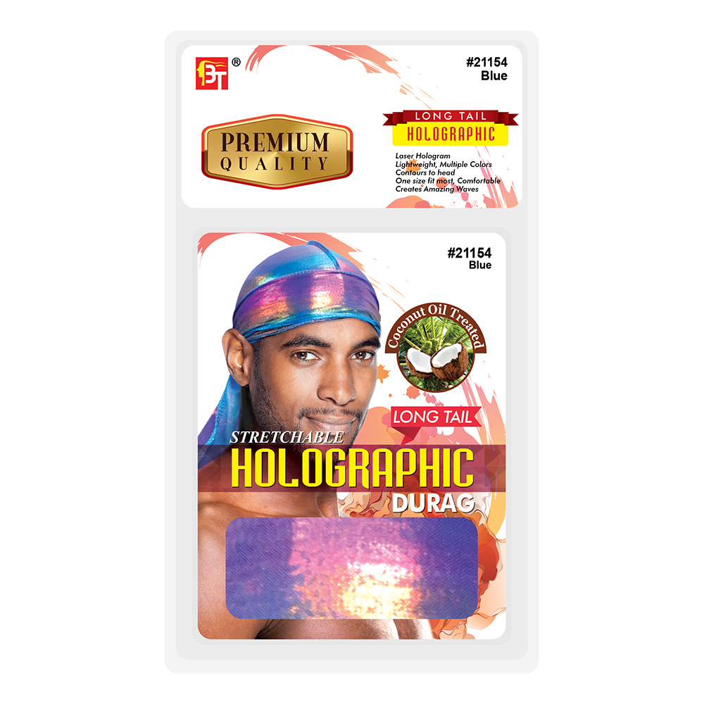 STRETCHABLE HOLOGRAPHIC DURAG