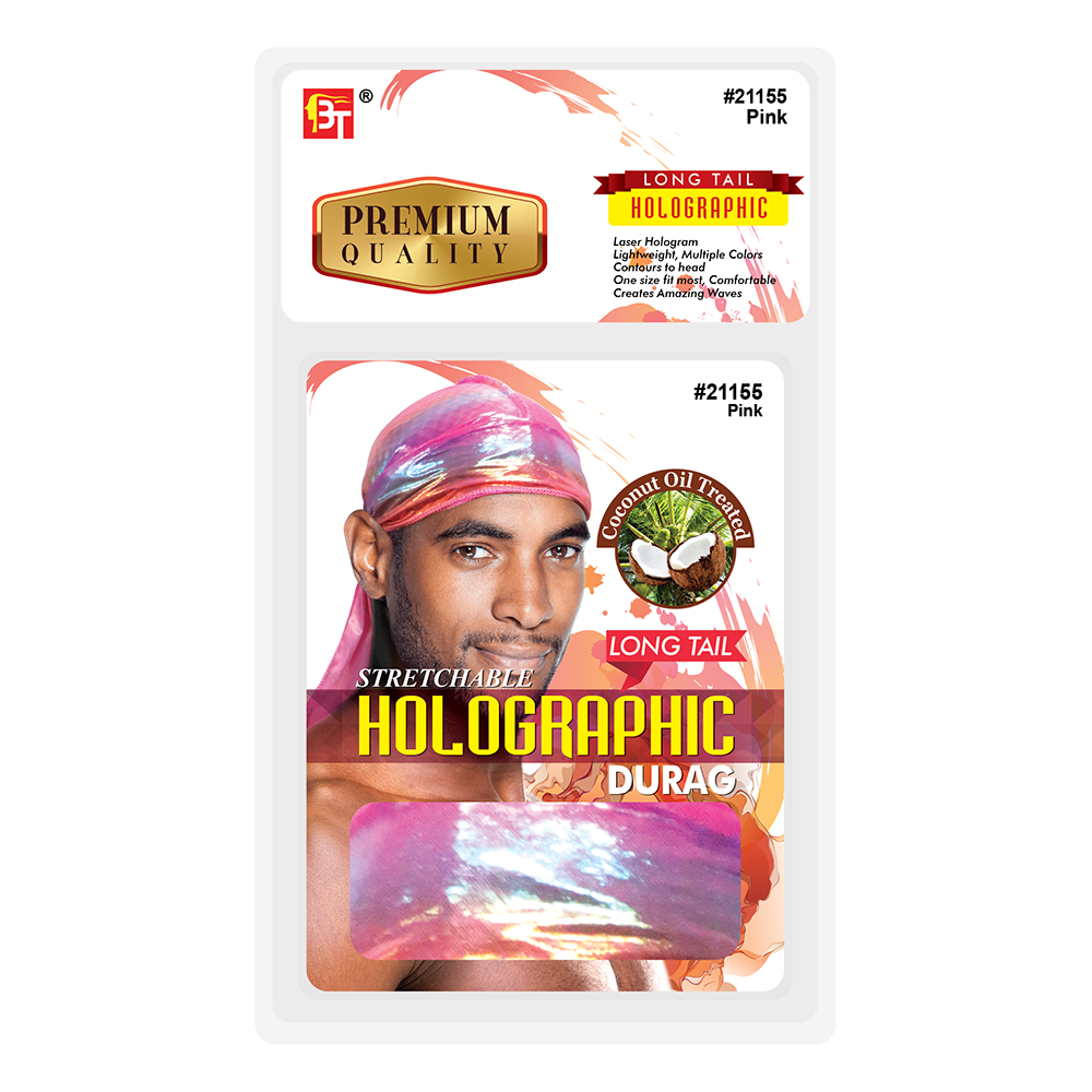 STRETCHABLE HOLOGRAPHIC DURAG