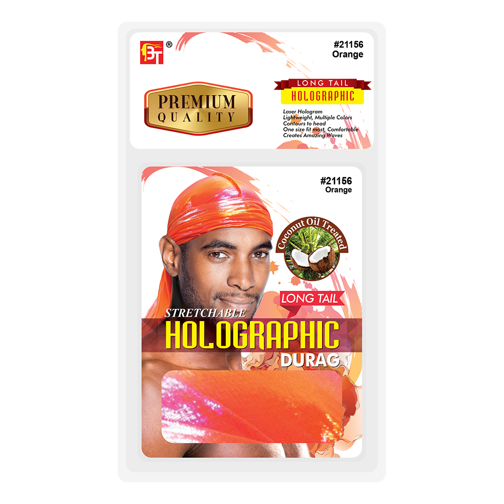 STRETCHABLE HOLOGRAPHIC DURAG