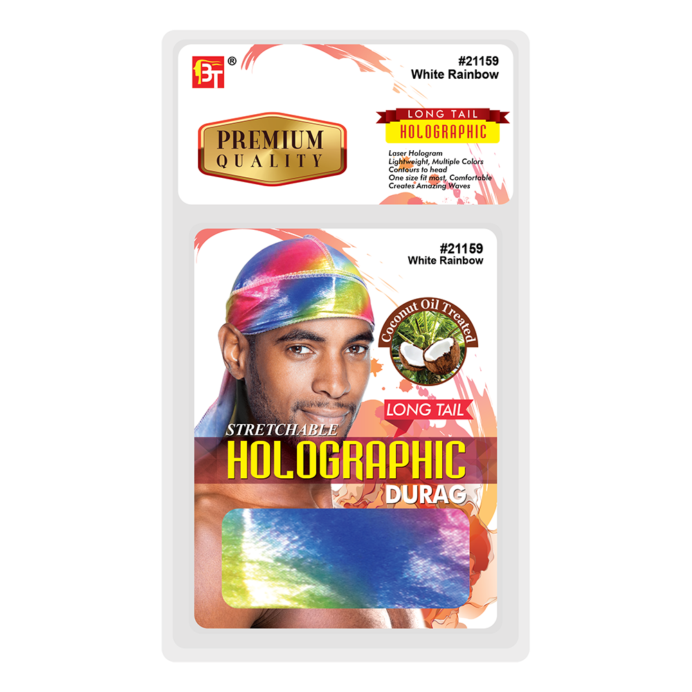STRETCHABLE HOLOGRAPHIC DURAG