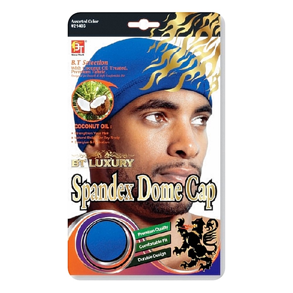 MAN SPANDEX DOME CAP - Coconut Oil Treated