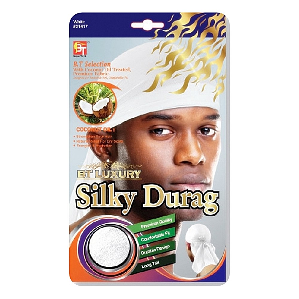 SILKY DURAG - Coconut Oil Treated