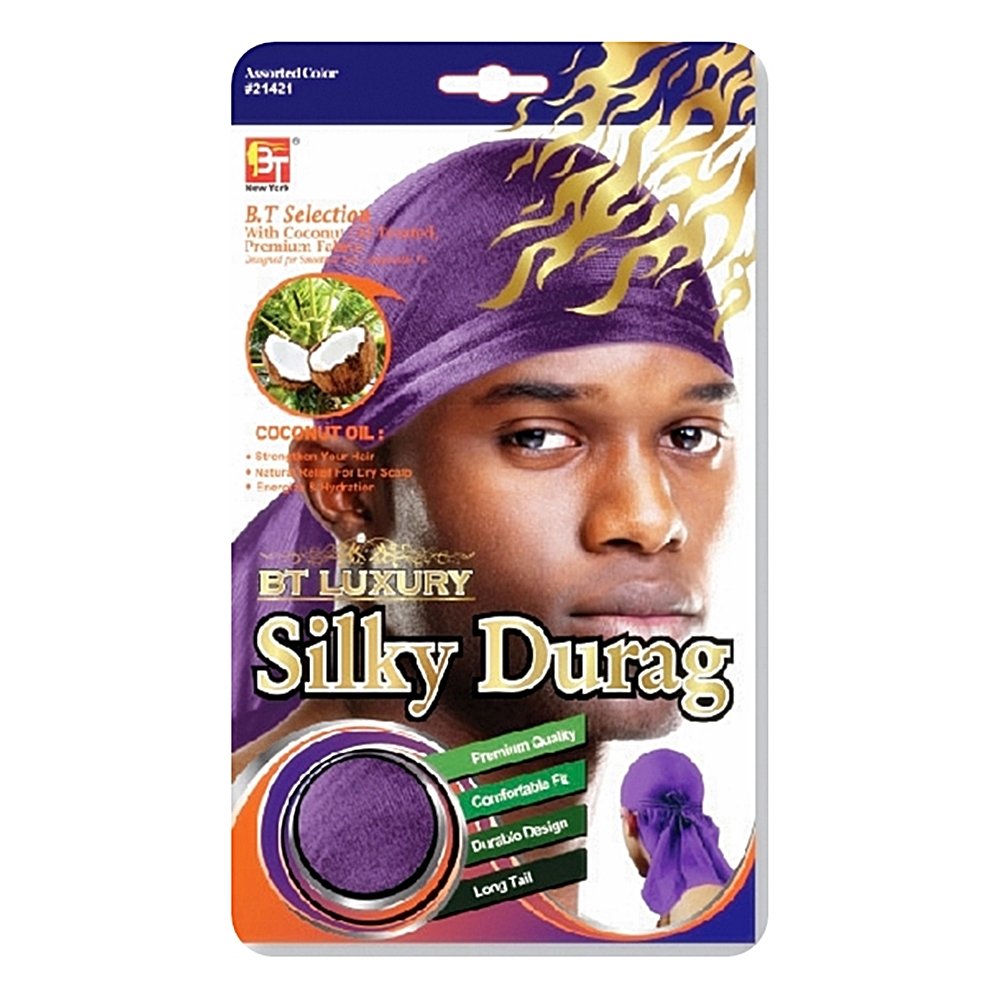 SILKY DURAG - Coconut Oil Treated