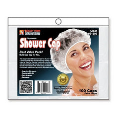 DISPOSABLE SHOWER CAP 100 CAPS