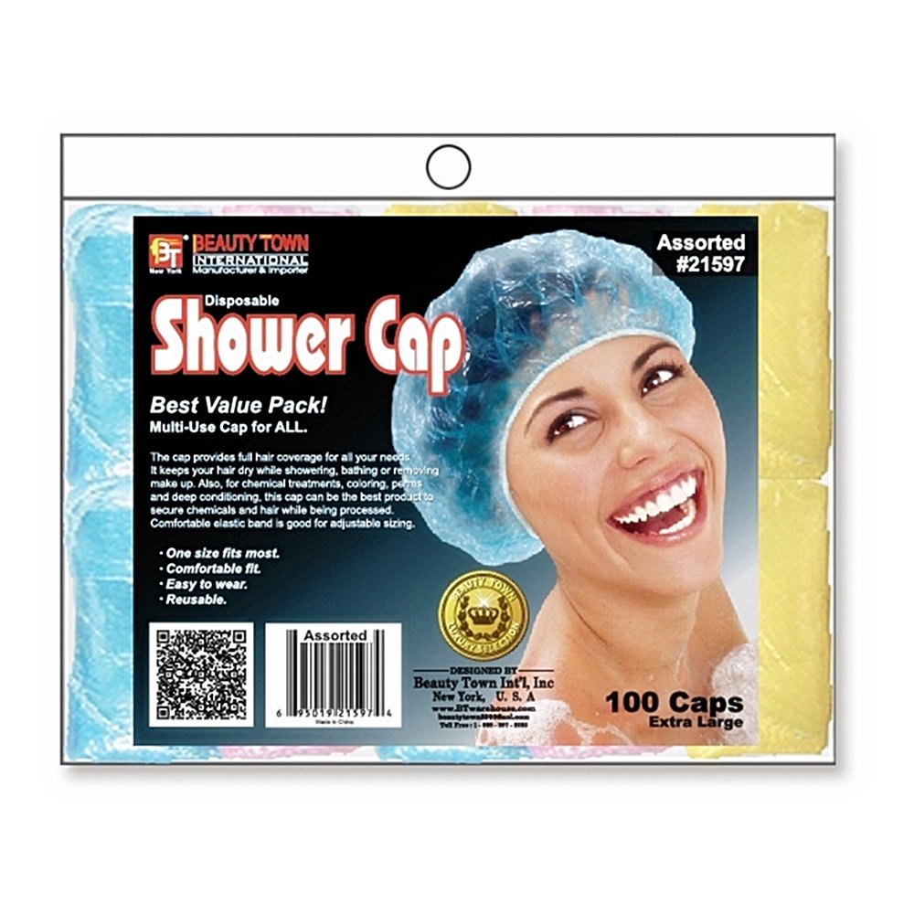 DISPOSABLE SHOWER CAP 100 CAPS