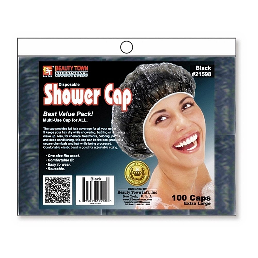 DISPOSABLE SHOWER CAP 100 CAPS