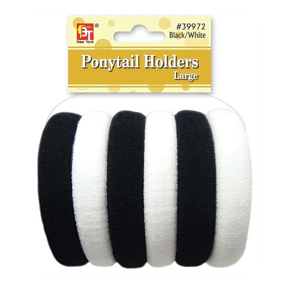 LARGE PONYTAIL HOLDERS