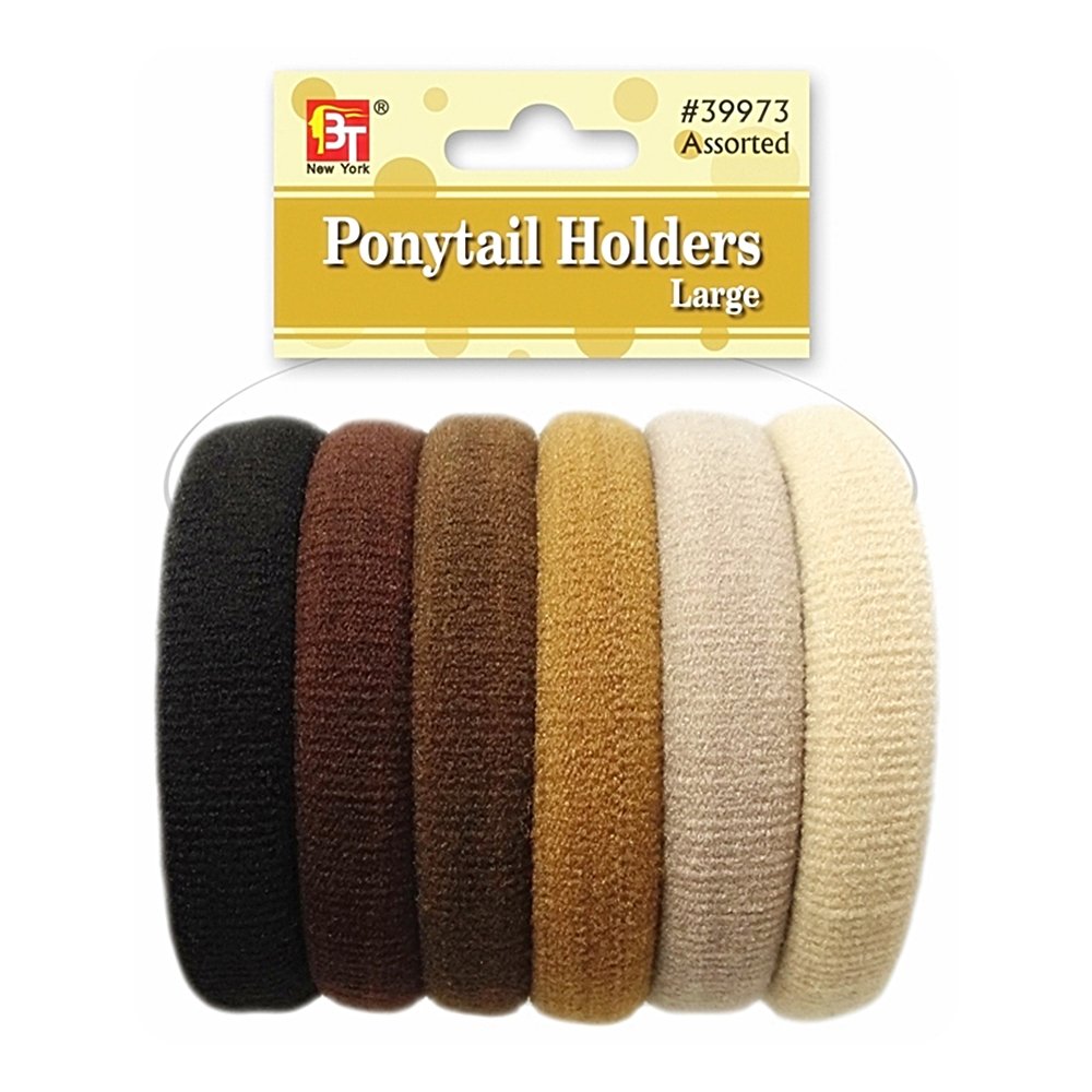 LARGE PONYTAIL HOLDERS