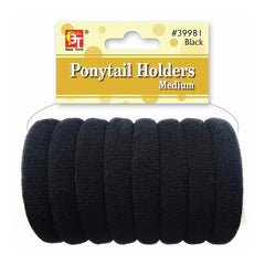 MEDIUM PONYTAIL HOLDER 8BANDS