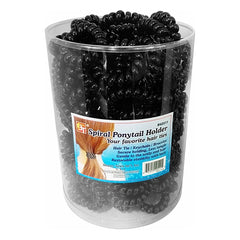 MEDIUM&THICK SPIRAL PONYTAIL HOLDER 120PCS