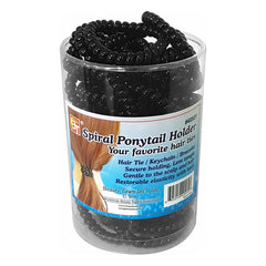 LARGE&THIN SPIRAL PONYTAIL HOLDER 50PCS