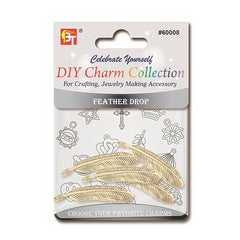 DIY CHARM COLLECTION (FEATHER DROP)