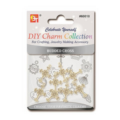 DIY CHARM COLLECTION (BUDDED CROSS)