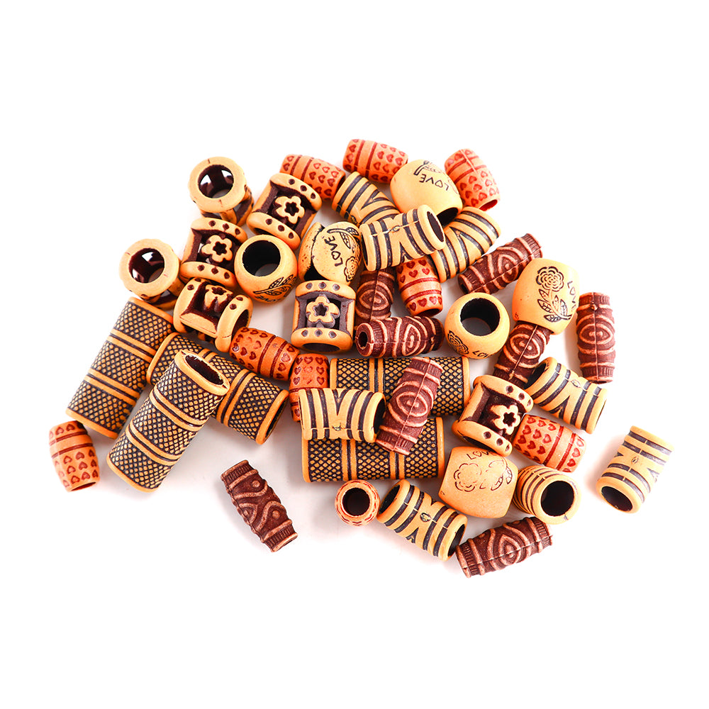 African Dreadlock Hair Beads Value Pack