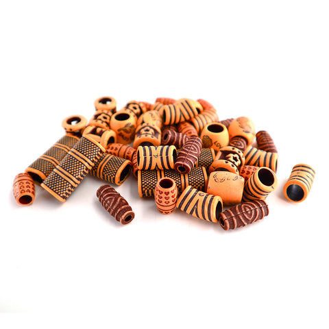 African Dreadlock Hair Beads Value Pack