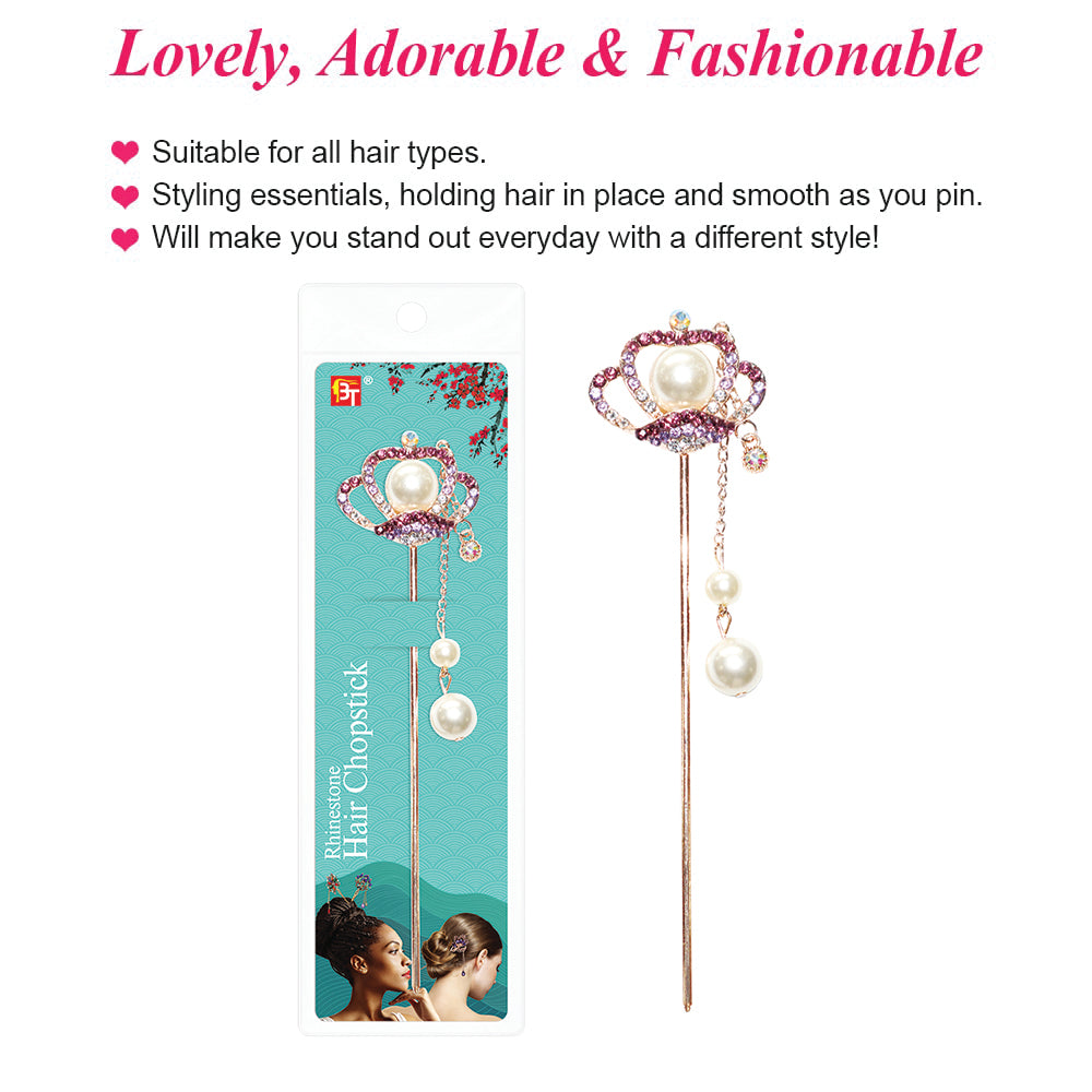 Rhinestone Hair Chopsticks (15 Styles)