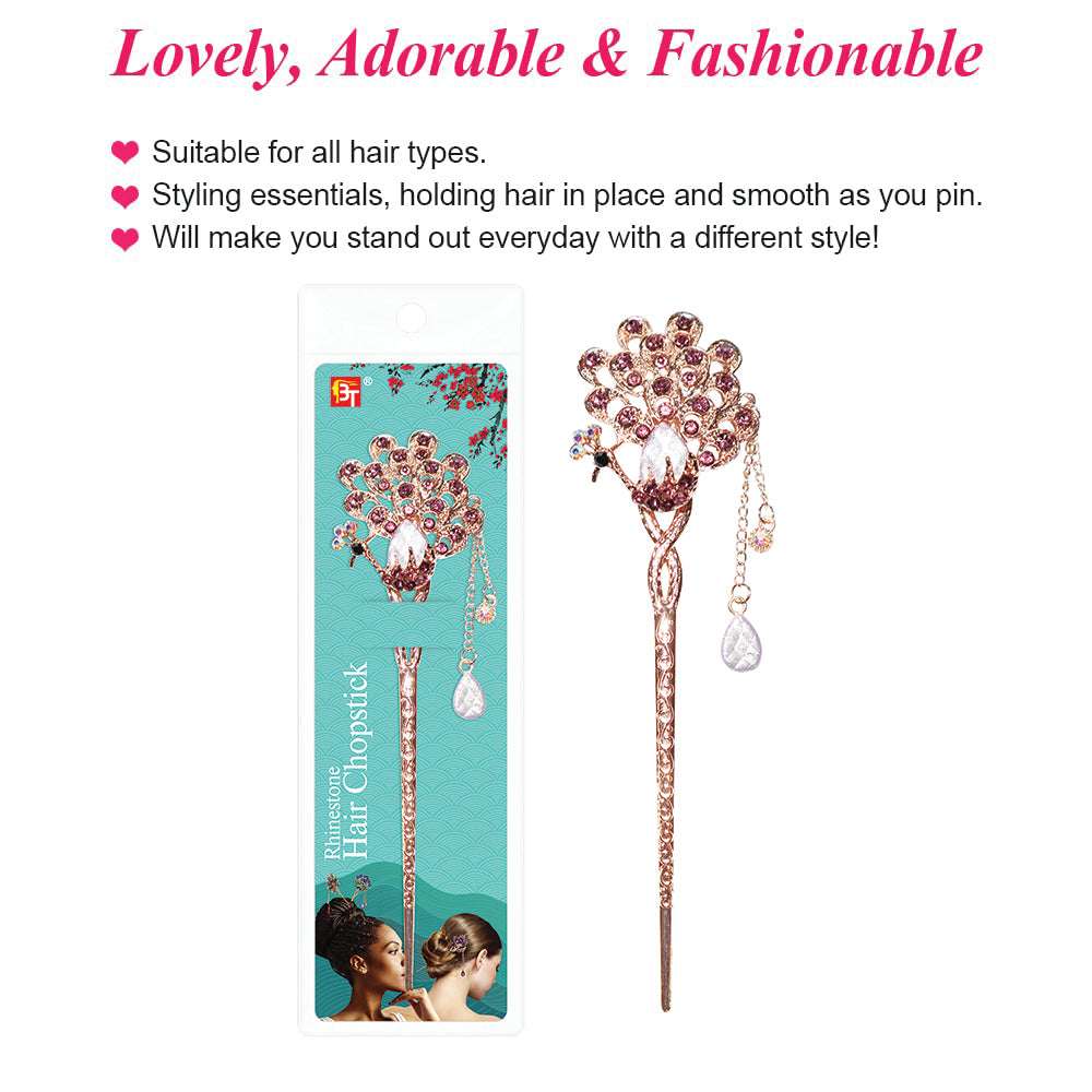 Rhinestone Hair Chopsticks (15 Styles)