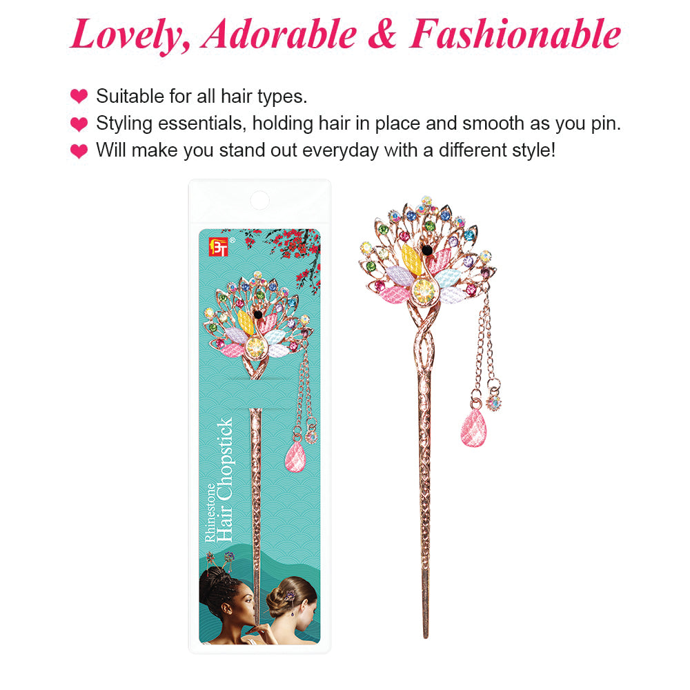 Rhinestone Hair Chopsticks (15 Styles)