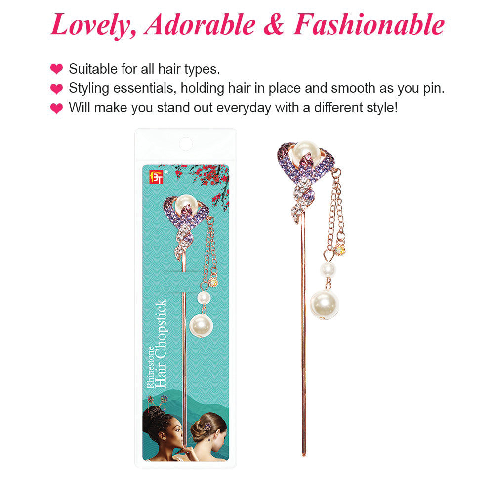 Rhinestone Hair Chopsticks (15 Styles)