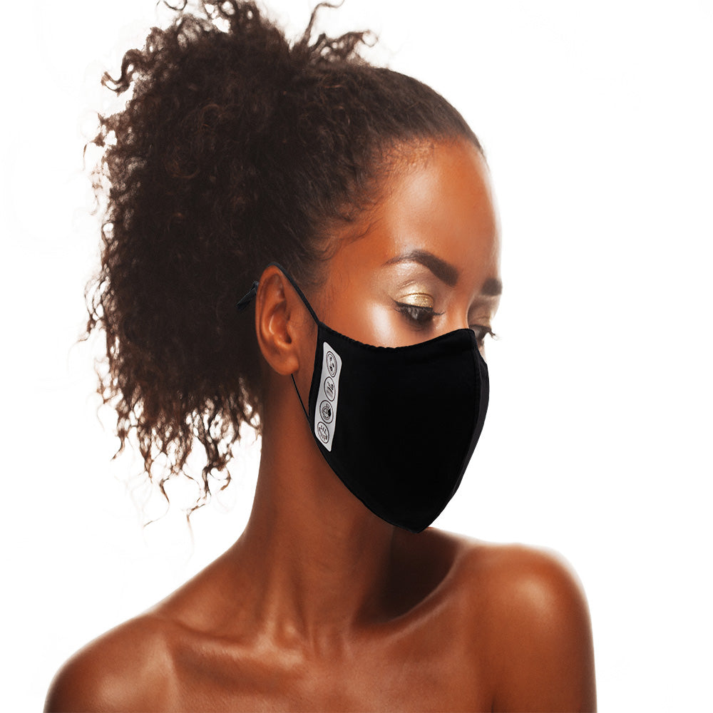 Washable 99.9% Antibacterial Aerosilver Mask