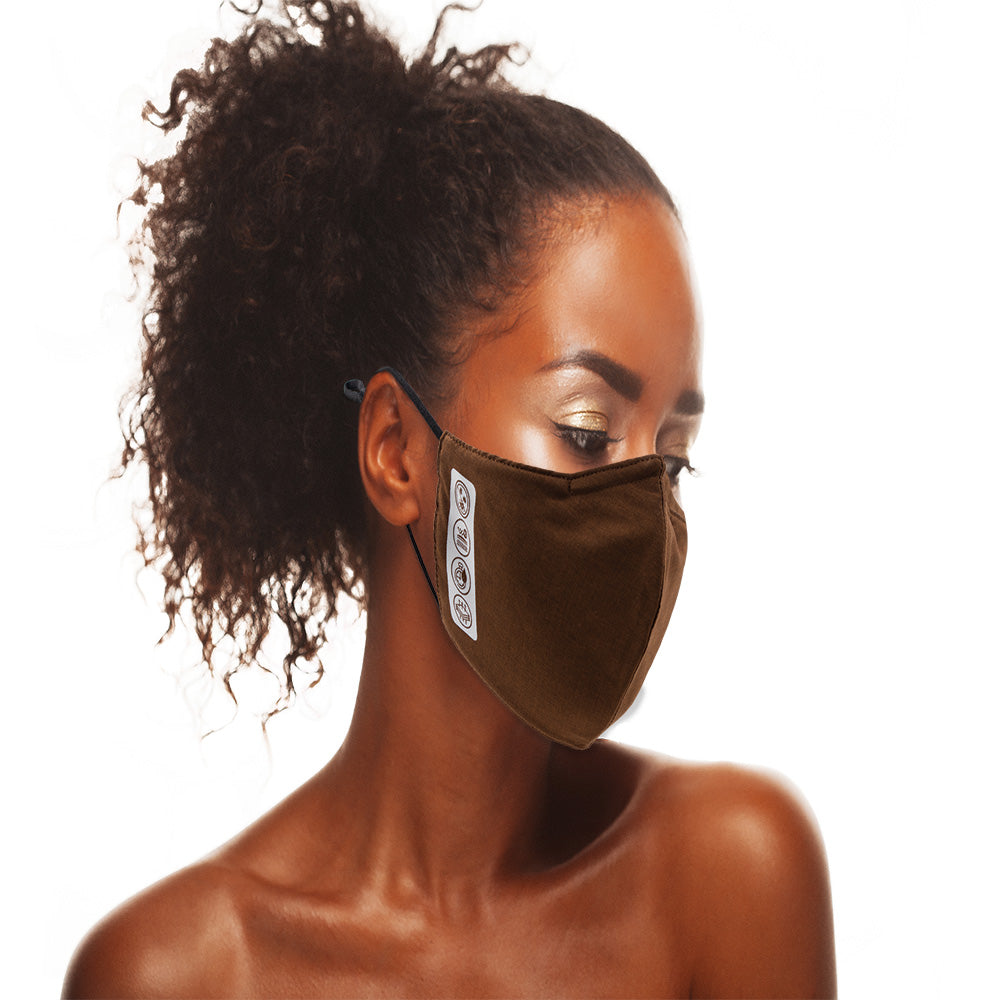 Washable 99.9% Antibacterial Aerosilver Mask